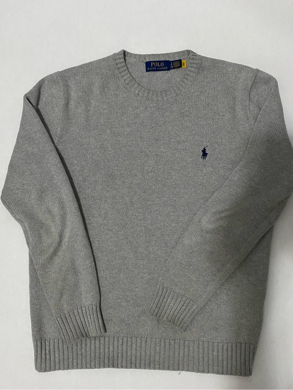 Polo by Ralph Lauren Men's Gray Crewneck Sweater Size S